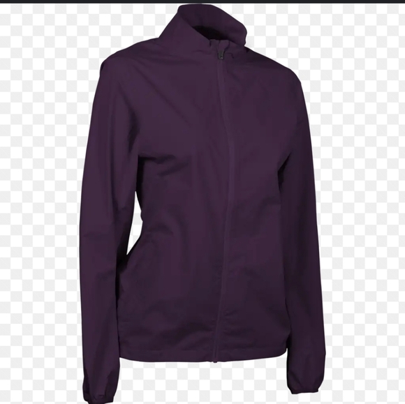 sun mountain Jackets & Blazers - Sun Mountain Rainwear Tour Series Jacket Womens Small Purple Full Zip